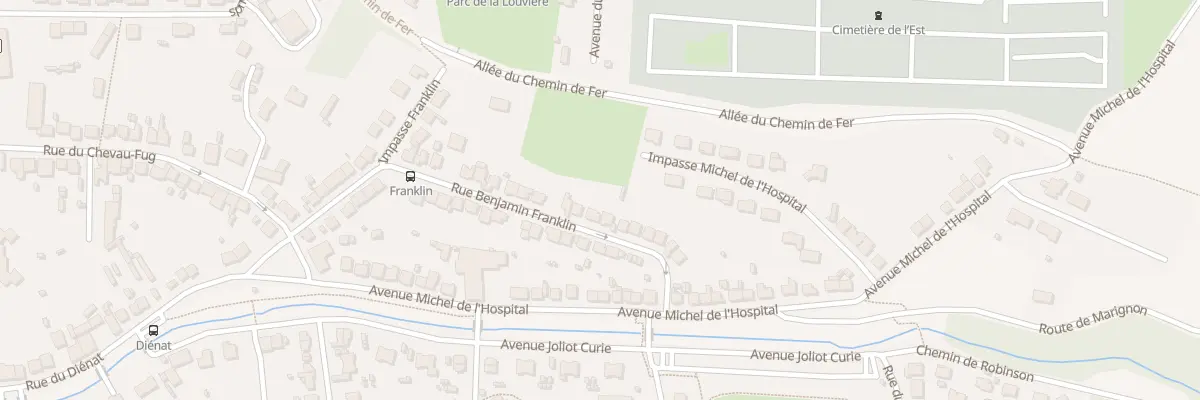 Plan du 41 Rue Franklin à Montluçon
