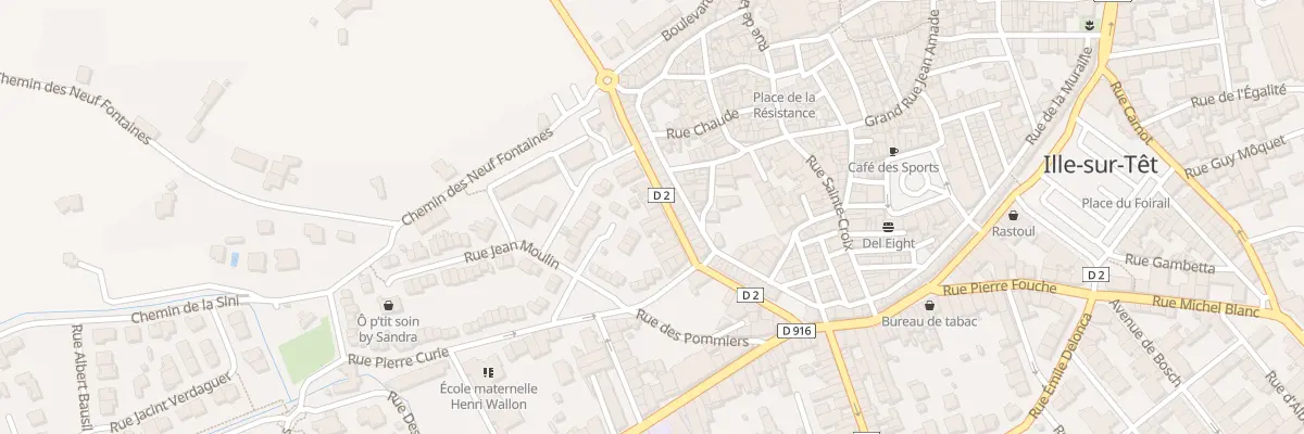 Plan du 11 Rue du 8 Mai 1945 à Ille-sur-Têt