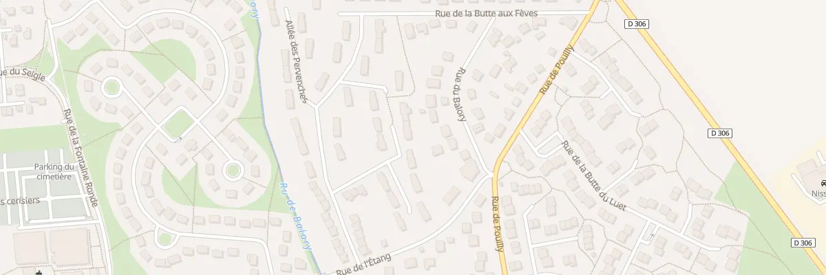 Plan du 10 All des Primeveres à Vert-Saint-Denis