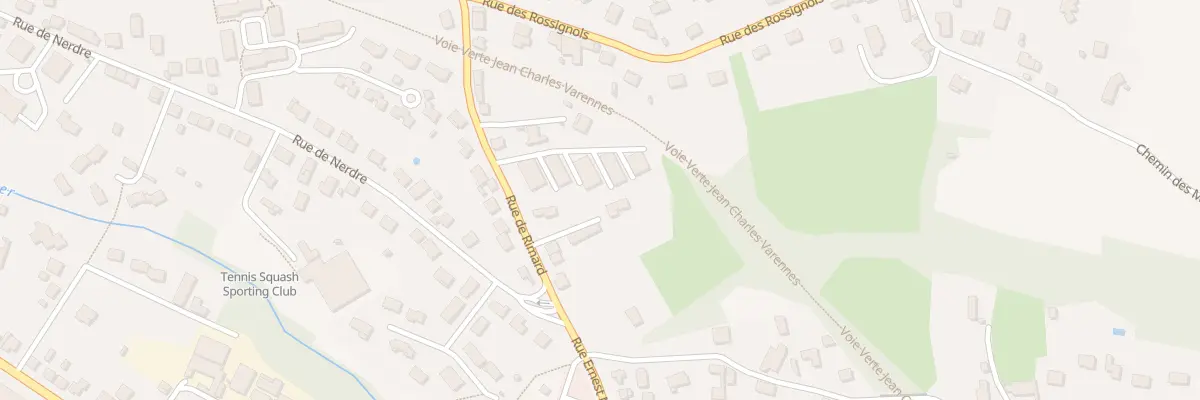 Plan du 165 Rue de Rimard à Montluçon