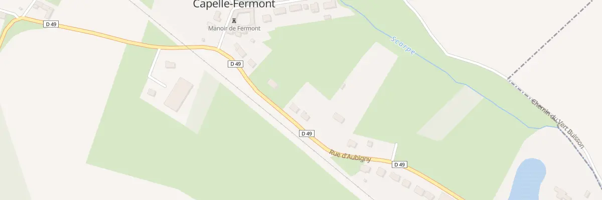 Plan du 670 Rue d’Aubigny à Capelle-Fermont
