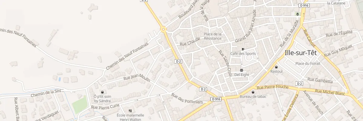 Plan du 18 Rue du 8 Mai 1945 à Ille-sur-Têt
