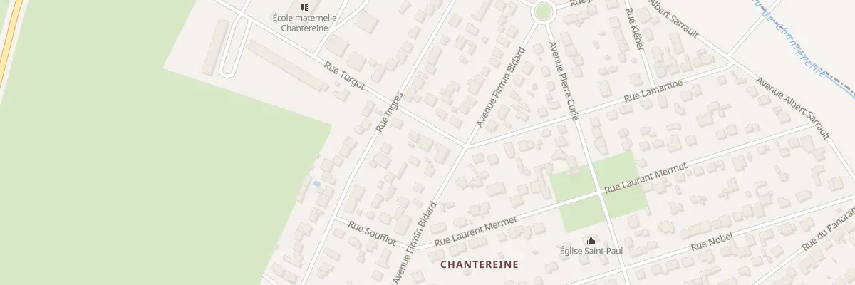 Plan du 1B Rue Turgot à Chelles