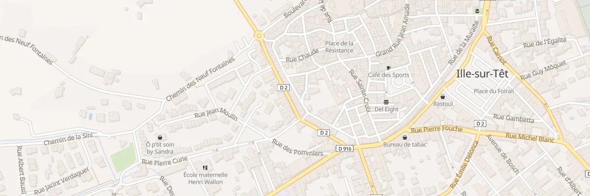 Plan du 10 Rue du 8 Mai 1945 à Ille-sur-Têt