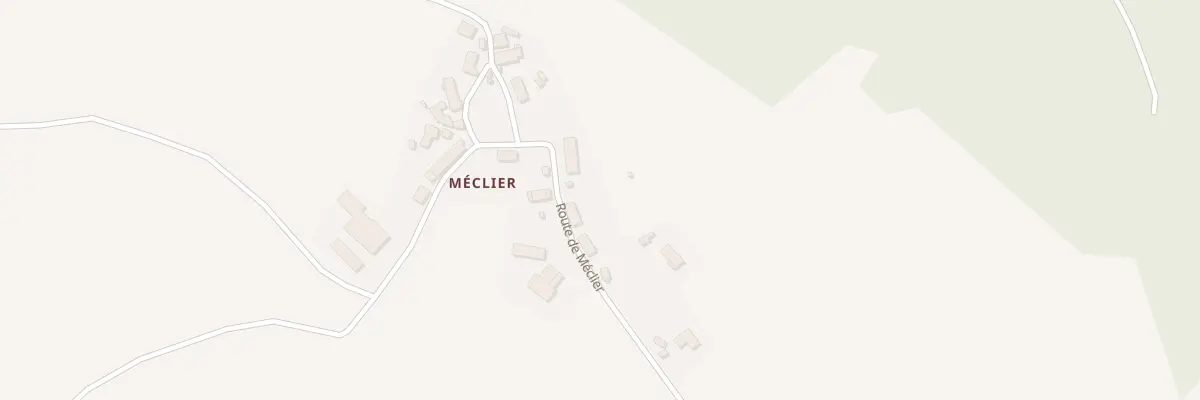 Plan du 22 Meclier à Saint-Sulpice