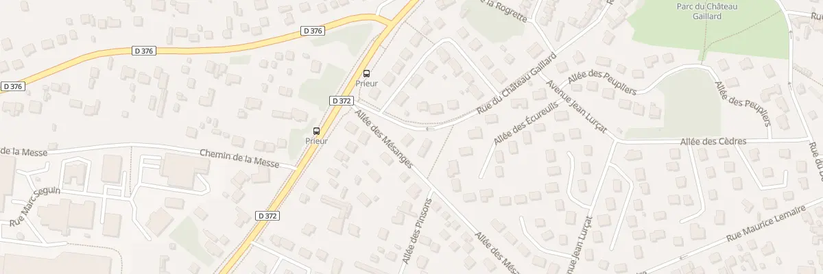 Plan du 79 All des Mésanges à Dammarie-les-Lys