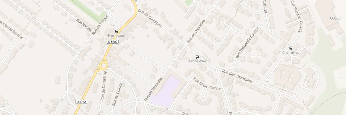 Plan du 92 Rue de Versailles à Barlin