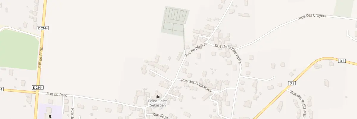 Plan du 5 Rue de l’Eglise à Estivareilles