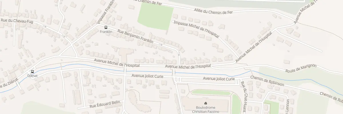 Plan du 41 Av Michel de l’Hospital à Montluçon