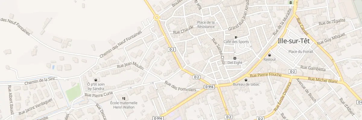 Plan du 11 Rue Ampere à Ille-sur-Têt