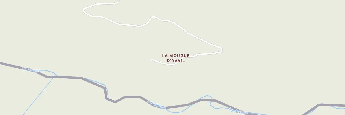Plan du 90 La Mougue d’Avail à Coustouges
