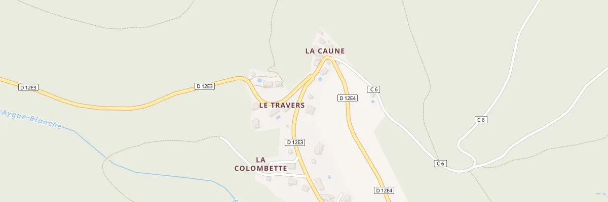 Plan du 234F Le Travers à Cassagnoles
