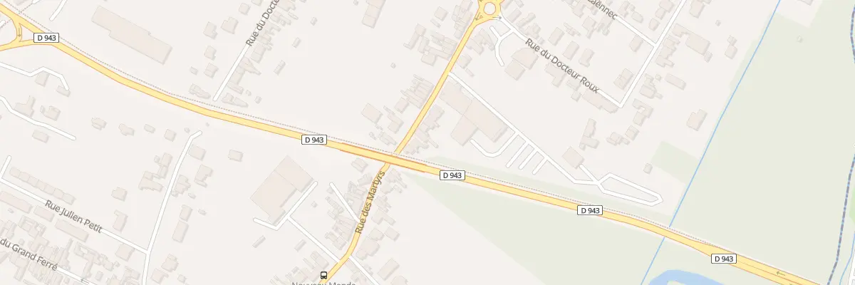 Plan du 23 Rue des Martyrs à Annezin