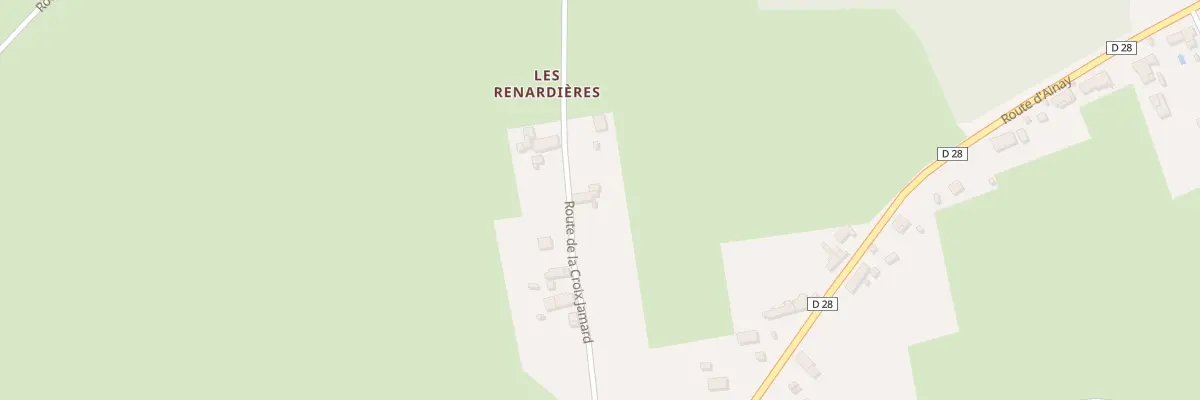 Plan du 266 Rte de la Croix Jamard à Meaulne-Vitray