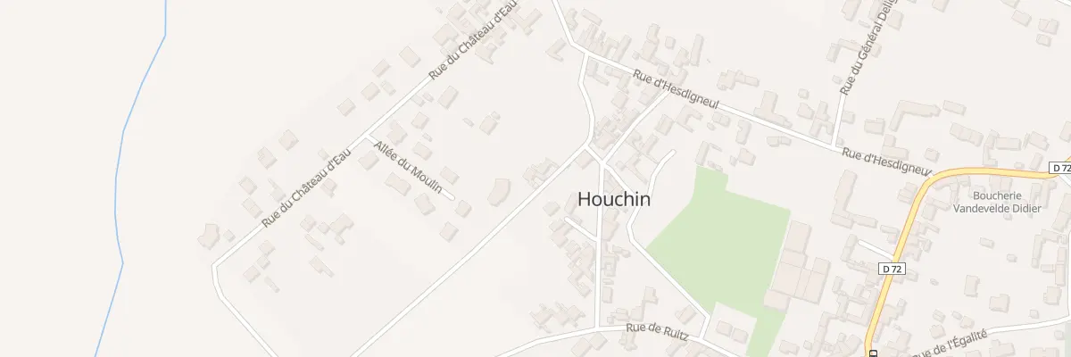 Plan du 16 Rue du Jeu de Paume à Houchin