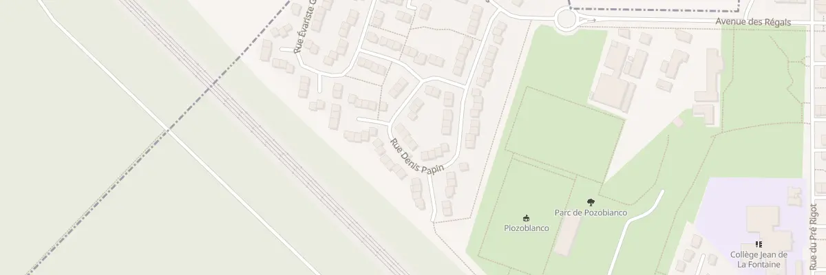 Plan du 262 Rue Denis Papin au Mée-sur-Seine