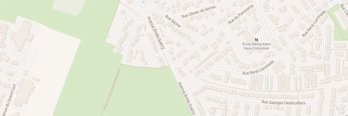 Plan du 1 Rue du Panorama à Chelles