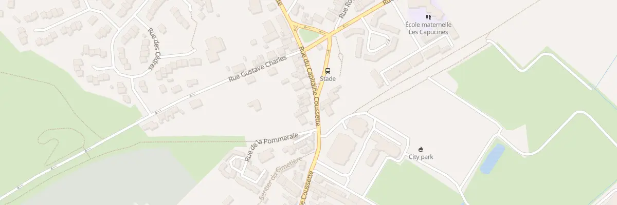 Plan du 297 Rue Capitaine Coussette à Annezin