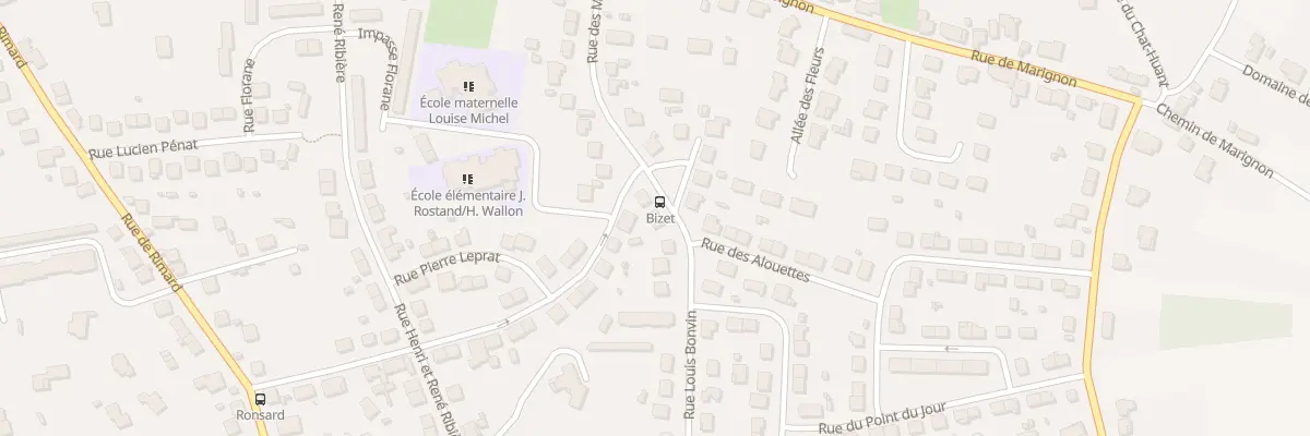 Plan du 24 Rue des Mallettes à Montluçon