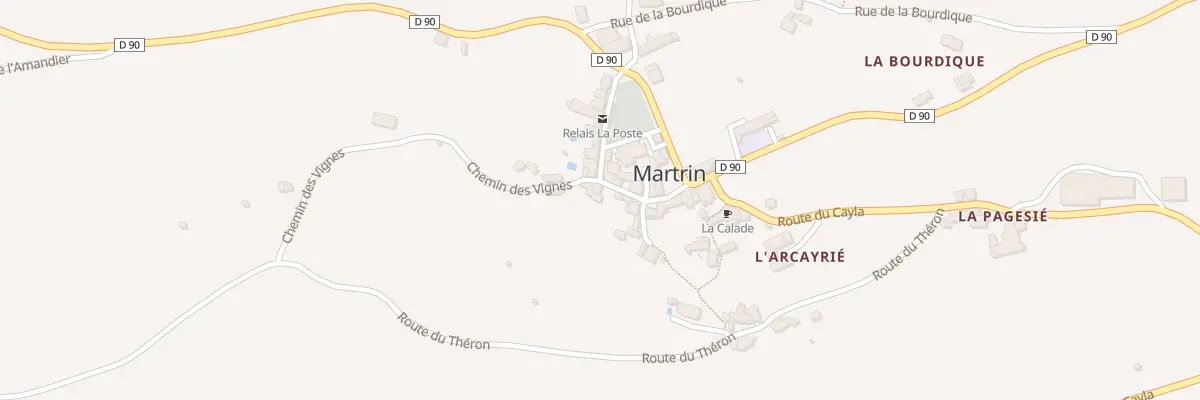 Plan du 5129 Martrin à Martrin