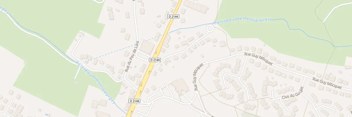Plan du 6 Rue des Chambons à Désertines