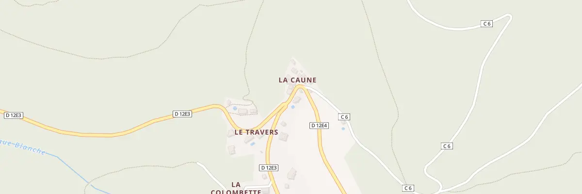 Plan du 5070 La Caune à Cassagnoles