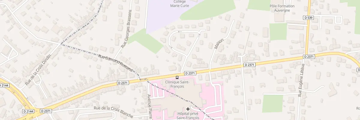 Plan du 1 Rue Victor Bourdichon à Désertines