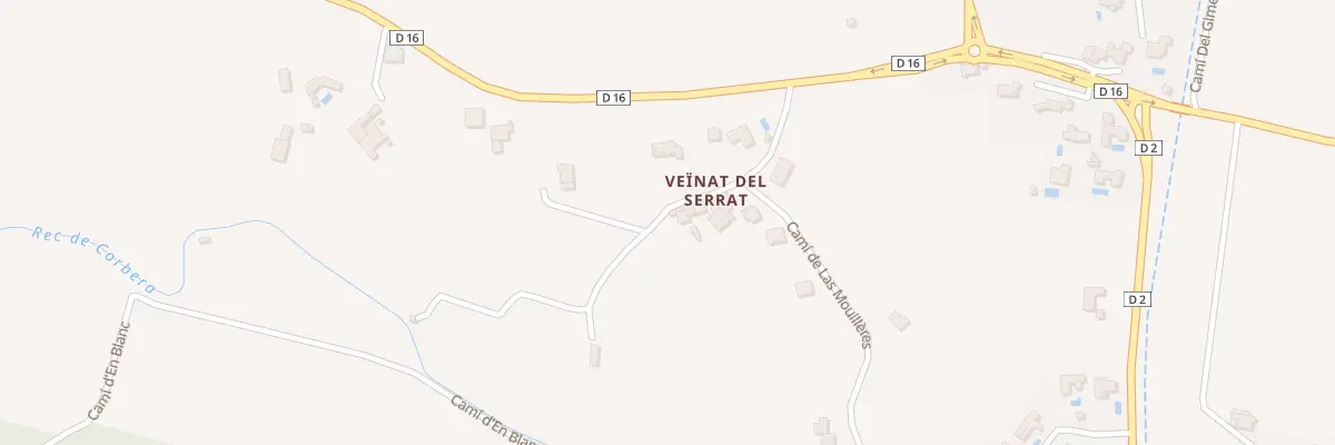 Plan du 43 Las Basses à Saint-Michel-de-Llotes