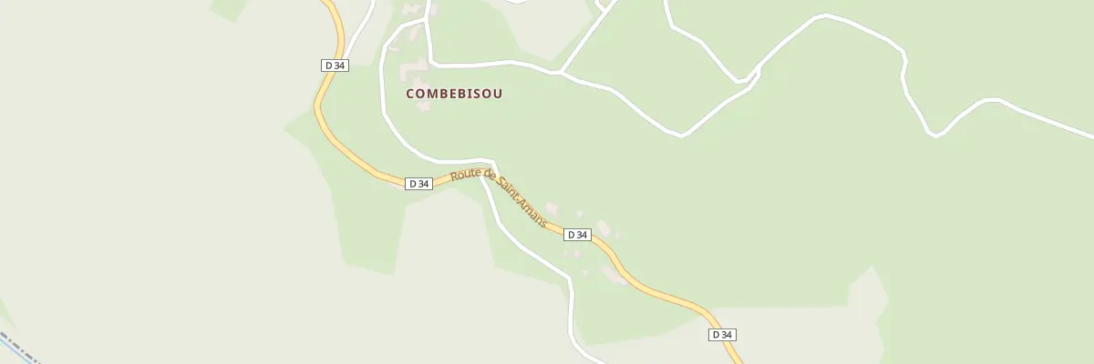 Plan du 5070 Combebisou à Campouriez