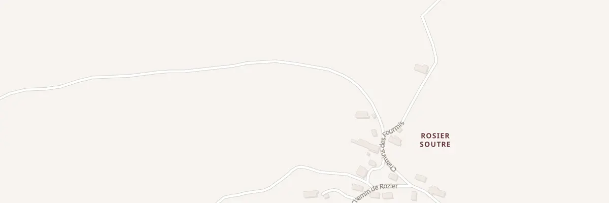 Plan du 5292 Rosier Soubre à Bagnols