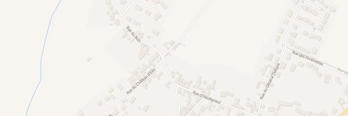 Plan du 50 Rue d’Hesdigneul à Houchin