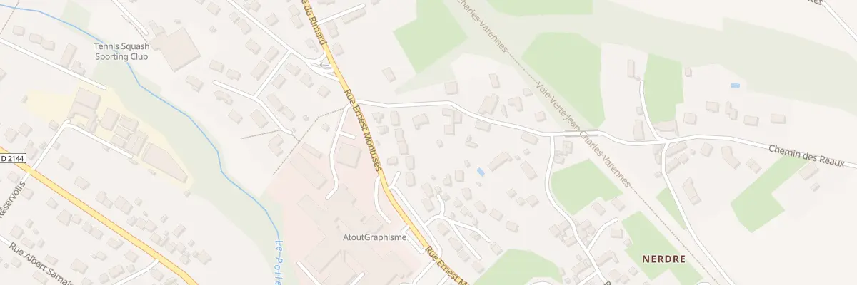 Plan du 6 Rue du Village de Nerdre à Montluçon