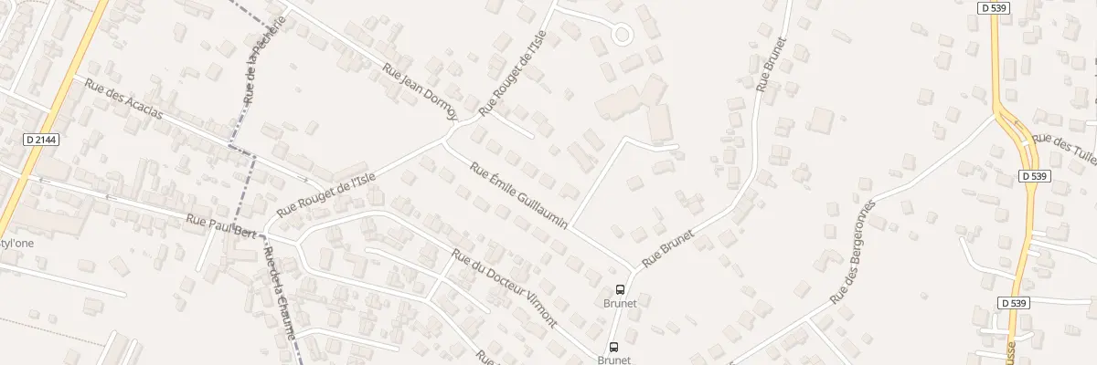 Plan du 37 Rue Emile Guillaumin à Désertines