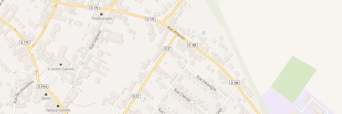 Plan du 27 Rue Delavigne à Barlin