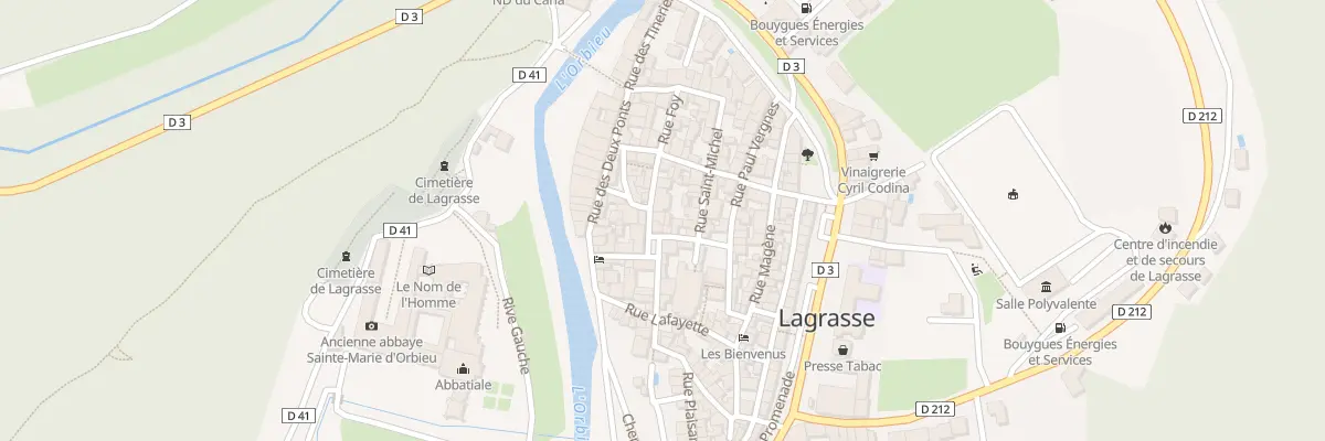 Plan du 10 Rue de l’Eglise à Lagrasse