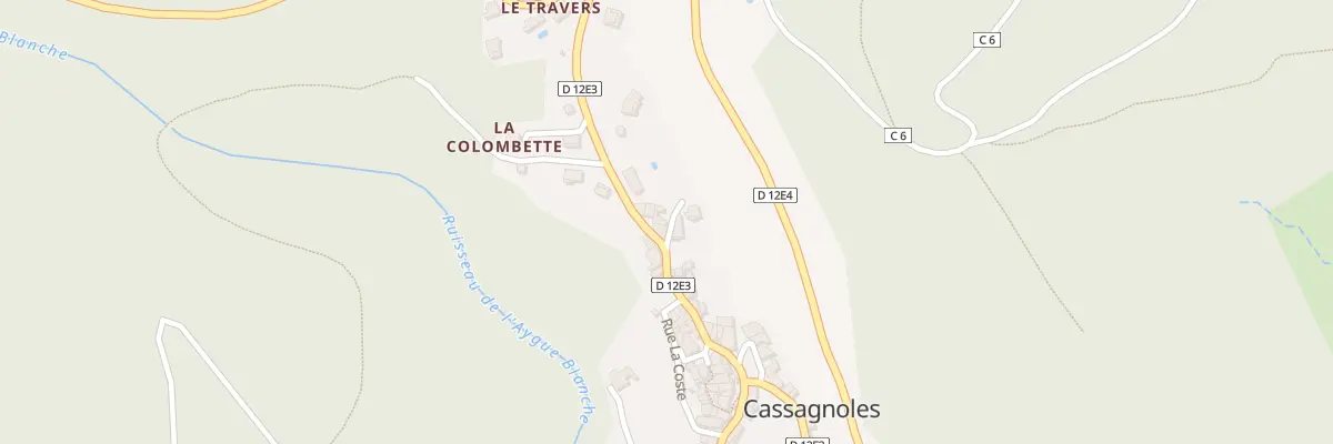 Plan du 5046 Le Village à Cassagnoles