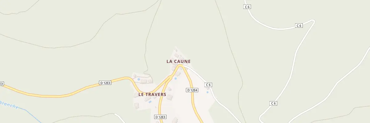 Plan du 5055 La Caune à Cassagnoles