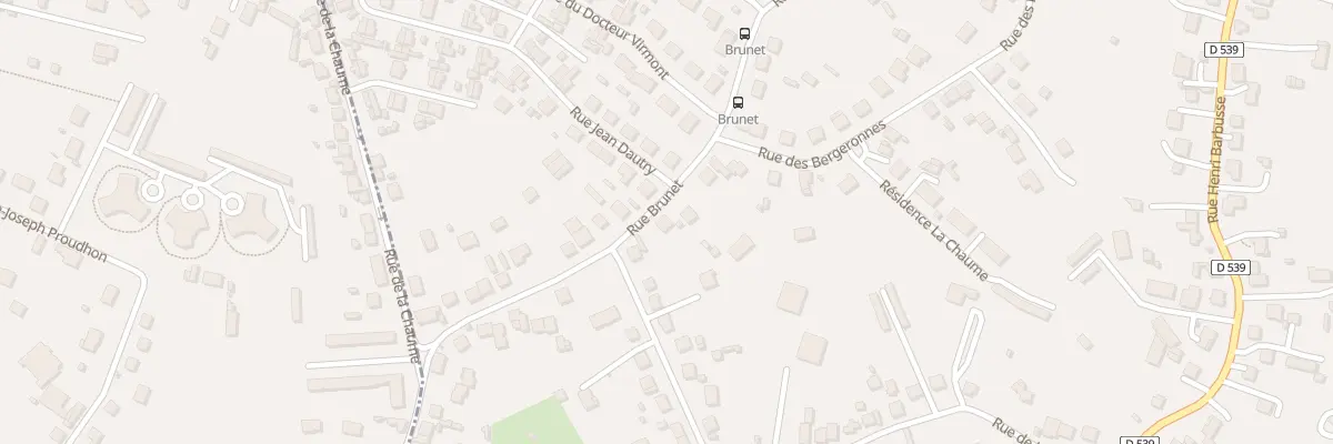 Plan du 67 Rue Brunet à Désertines