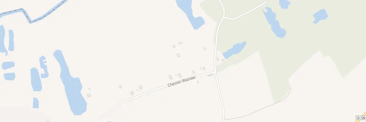 Plan du 5233 Che Warnier à Ville-sur-Ancre