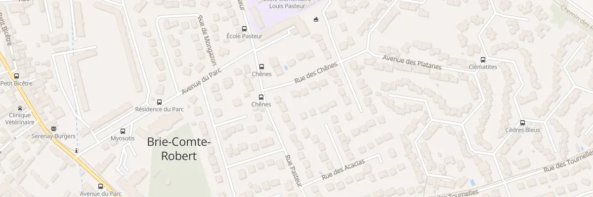 Plan du 4 Rue des Chênes à Brie-Comte-Robert