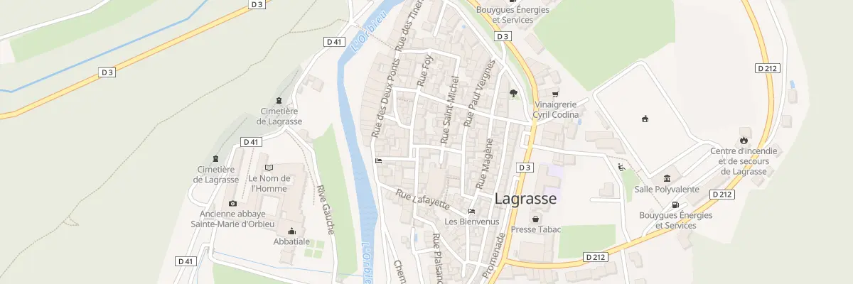 Plan du 6 Rue de l’Eglise à Lagrasse