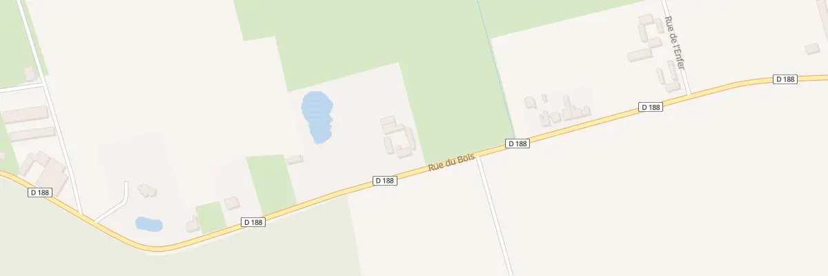 Plan du 1754 Rue du Bois à Vieux-Berquin