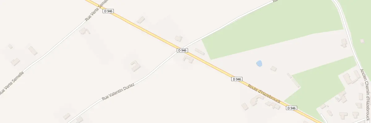 Plan du 191 Rte d’Hazebrouck à Merville