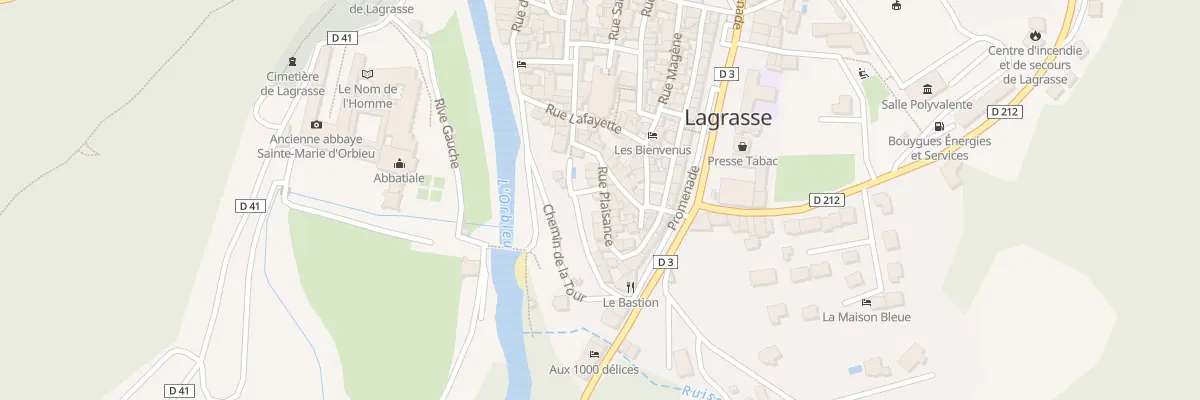 Plan du 4 Rue Plaisance à Lagrasse