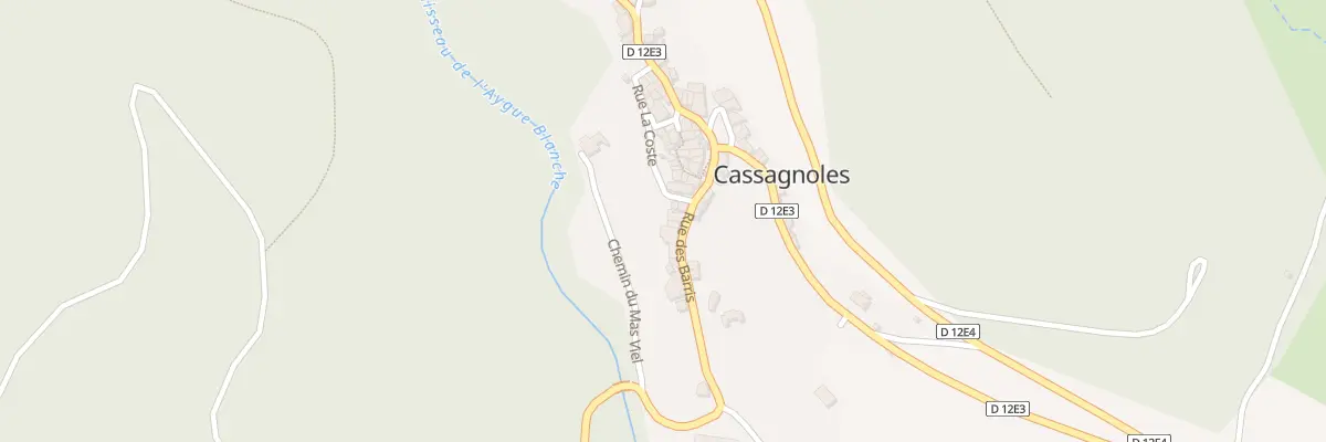 Plan du 5006 Le Village à Cassagnoles