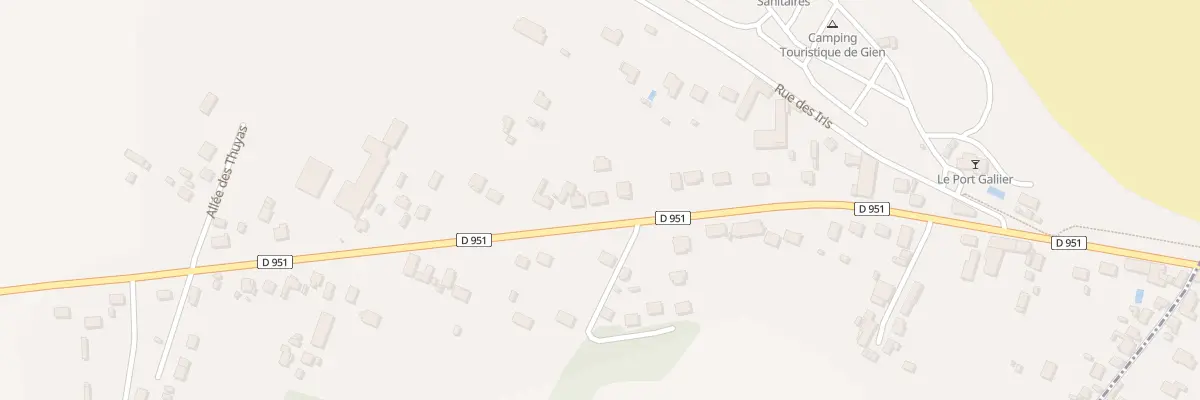 Plan du 5213 Rte de Gien à Poilly-lez-Gien