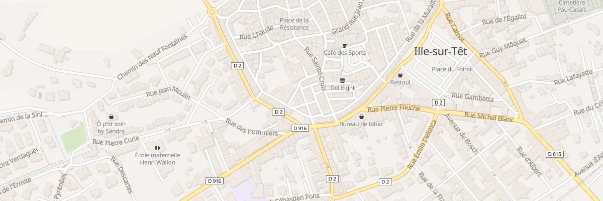 Plan du 9 Rue du Comte à Ille-sur-Têt