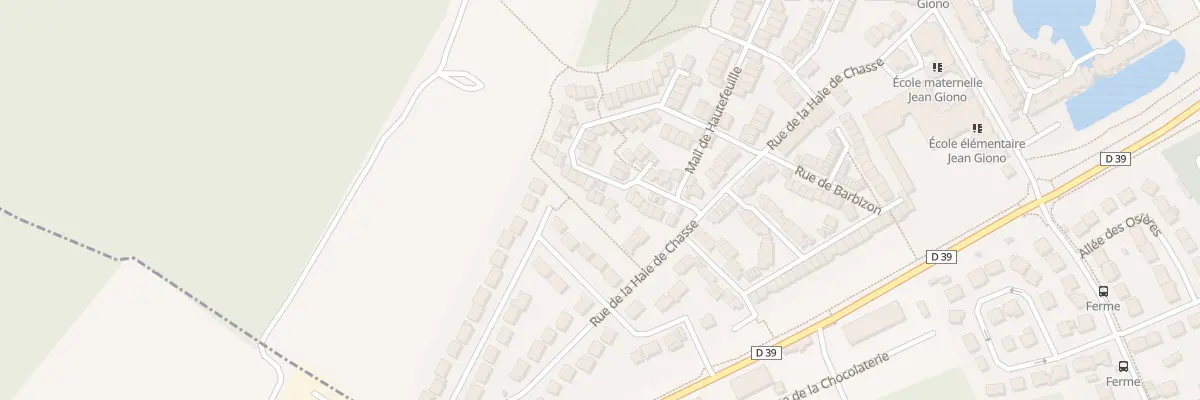 Plan du 75 Rue de Beaumont du Gatinais au Mée-sur-Seine