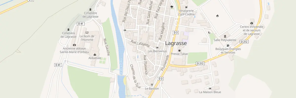 Plan du 5 Rue Lafayette à Lagrasse