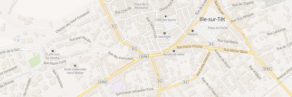 Plan du 3 Rue du Comte à Ille-sur-Têt
